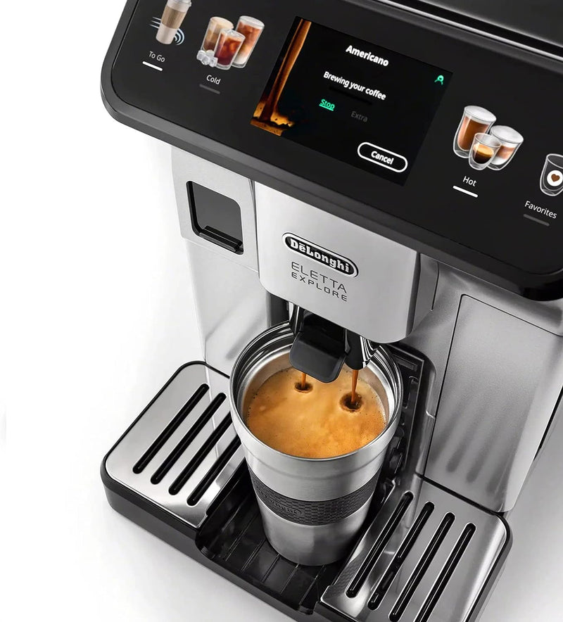 Delonghi Eletta Explore Espresso Machine with Cold Brew