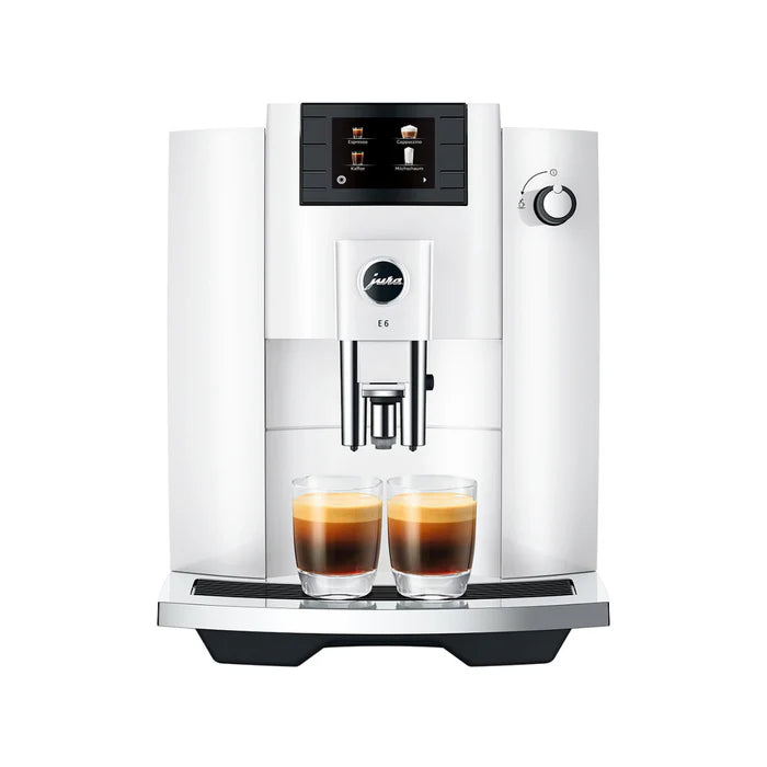 Open Box - Jura E6 White Super Automatic Coffee Machine