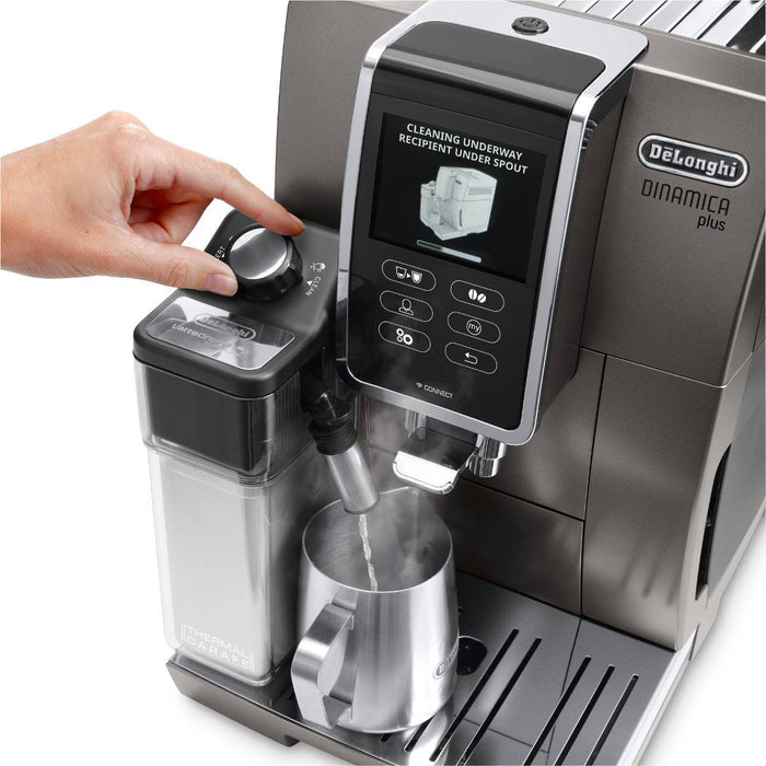 Used - Delonghi Dinamica Plus, Smart Coffee & Espresso Machine with 2 years warranty - ECAM37095TI