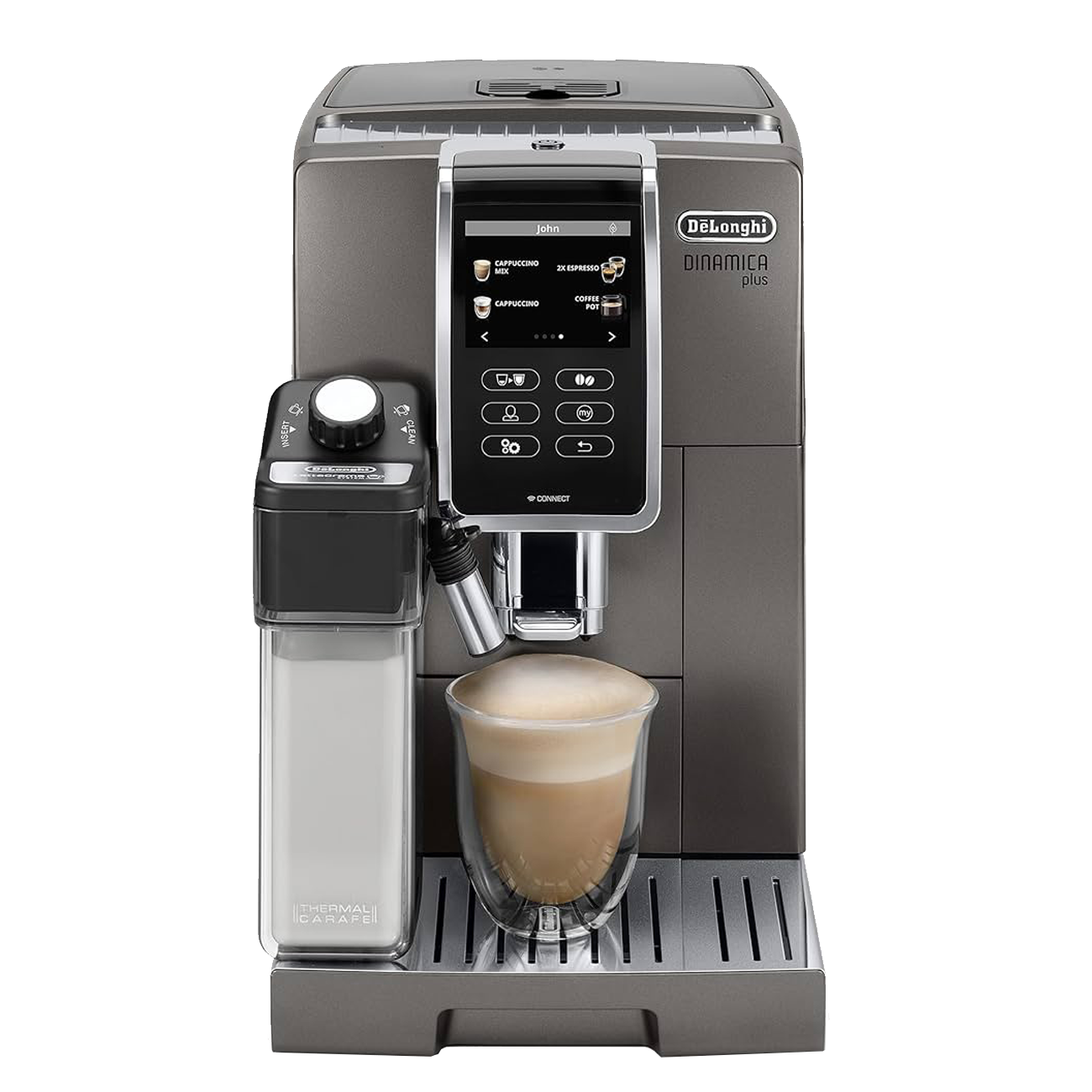 Delonghi dinamica coffee machine best sale