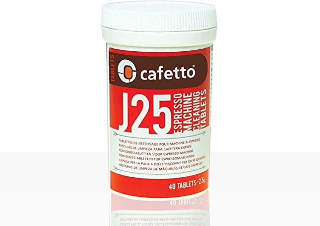 Cafetto J25 Espresso Machine cleaning tablets