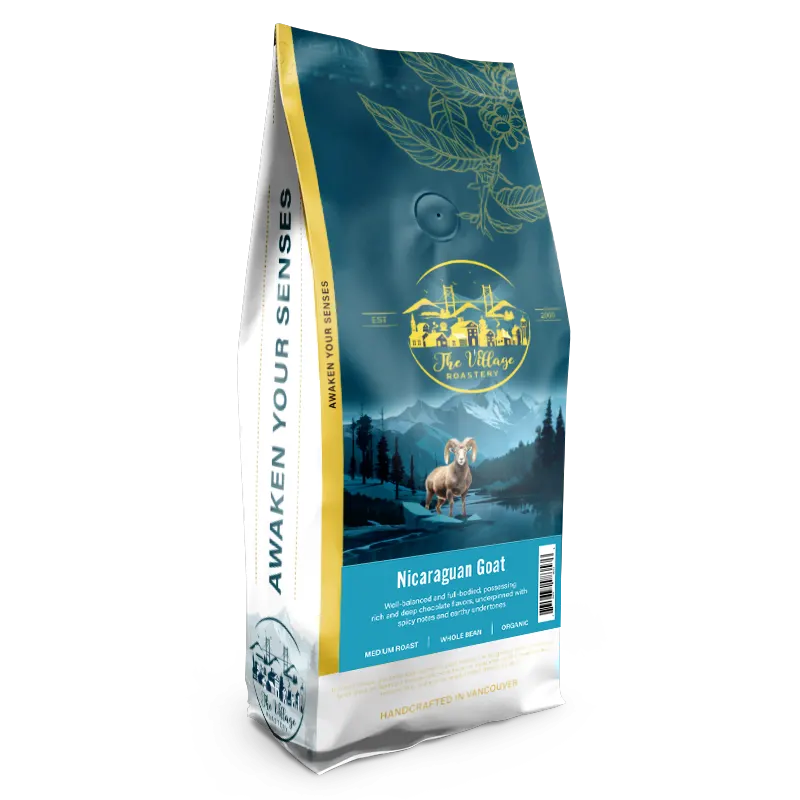 Organic Nicaraguan Goat Coffee Beans 2lb