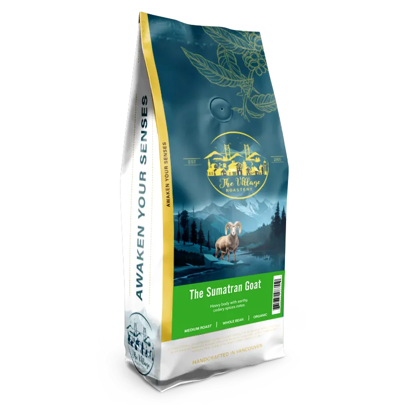Organic Sumatra Coffee Beans 2lb (The Sumatran Goat)