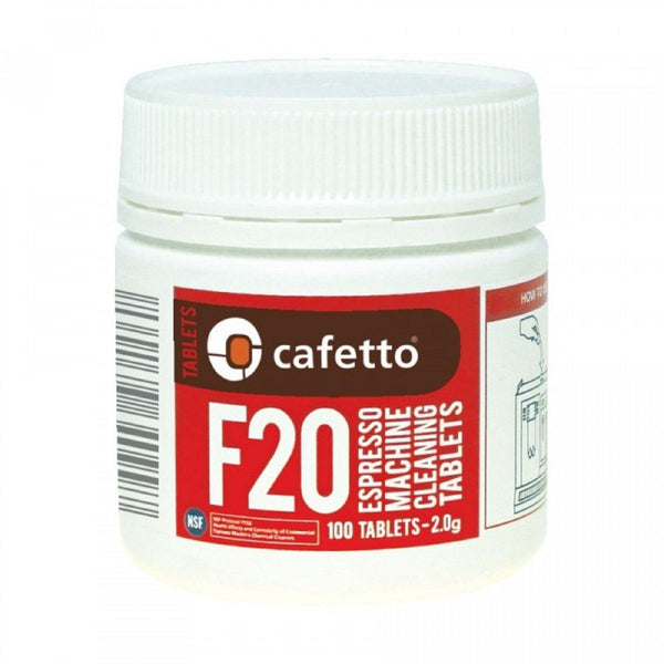 CAFETTO F20 ESPRESSO MACHINE CLEANING TABLETS 100 - Espresso Dolce