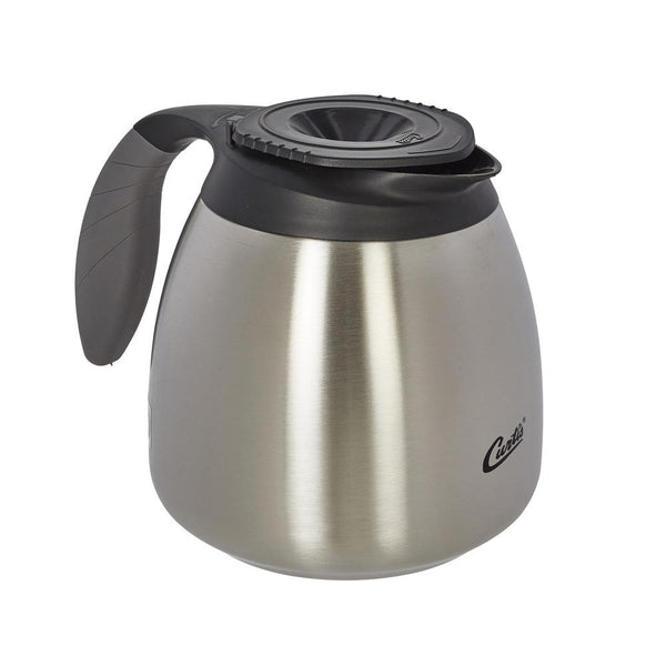 Wilbur Curtis 64oz ThermoPro Stainless Steel Steel Lined Pourpot with Brew-Thru Lid