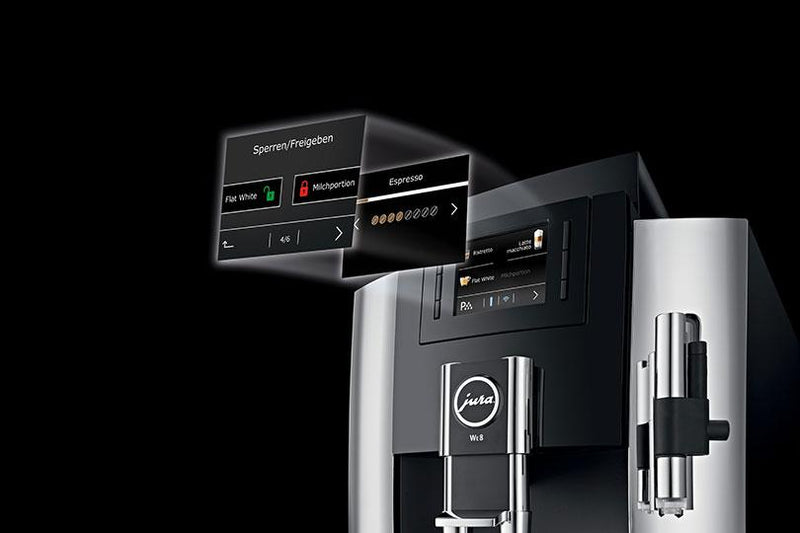 Jura Professional WE8 with PEP Chrome Super Automatic Coffee Machine