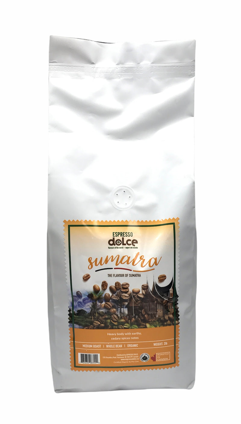 Organic Sumatra Coffee Beans 2lb