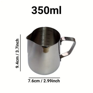 12oz Stainless Steel Milk Pitcher