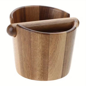 Acacia Wood Knock Box with Magnetic Cross Bar