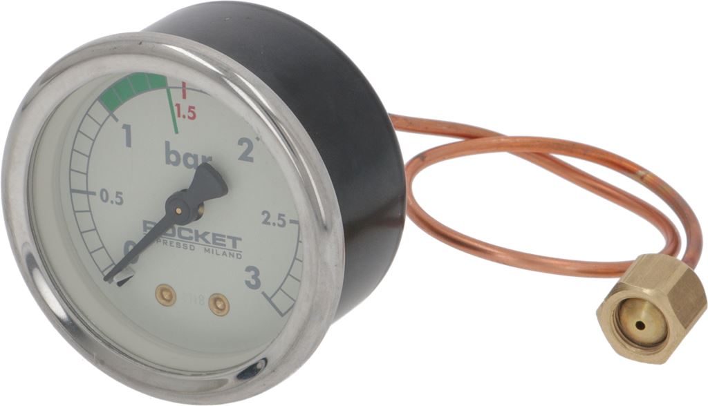 BOILER PRESSURE GAUGE PLUS V2-PID-TYPE V 0-3 WHITE (1245108)