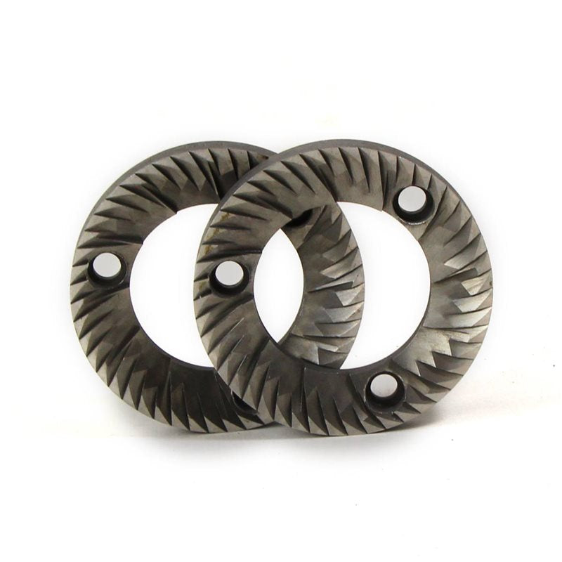 PAIR FLAT BURRS Ø 64mm.