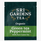 Sri Gardens Tea Green Tea Peppermint Tea Bags, 20ct