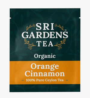 Sri Gardens Tea Orange Cinnamon Tea Bags, 20ct