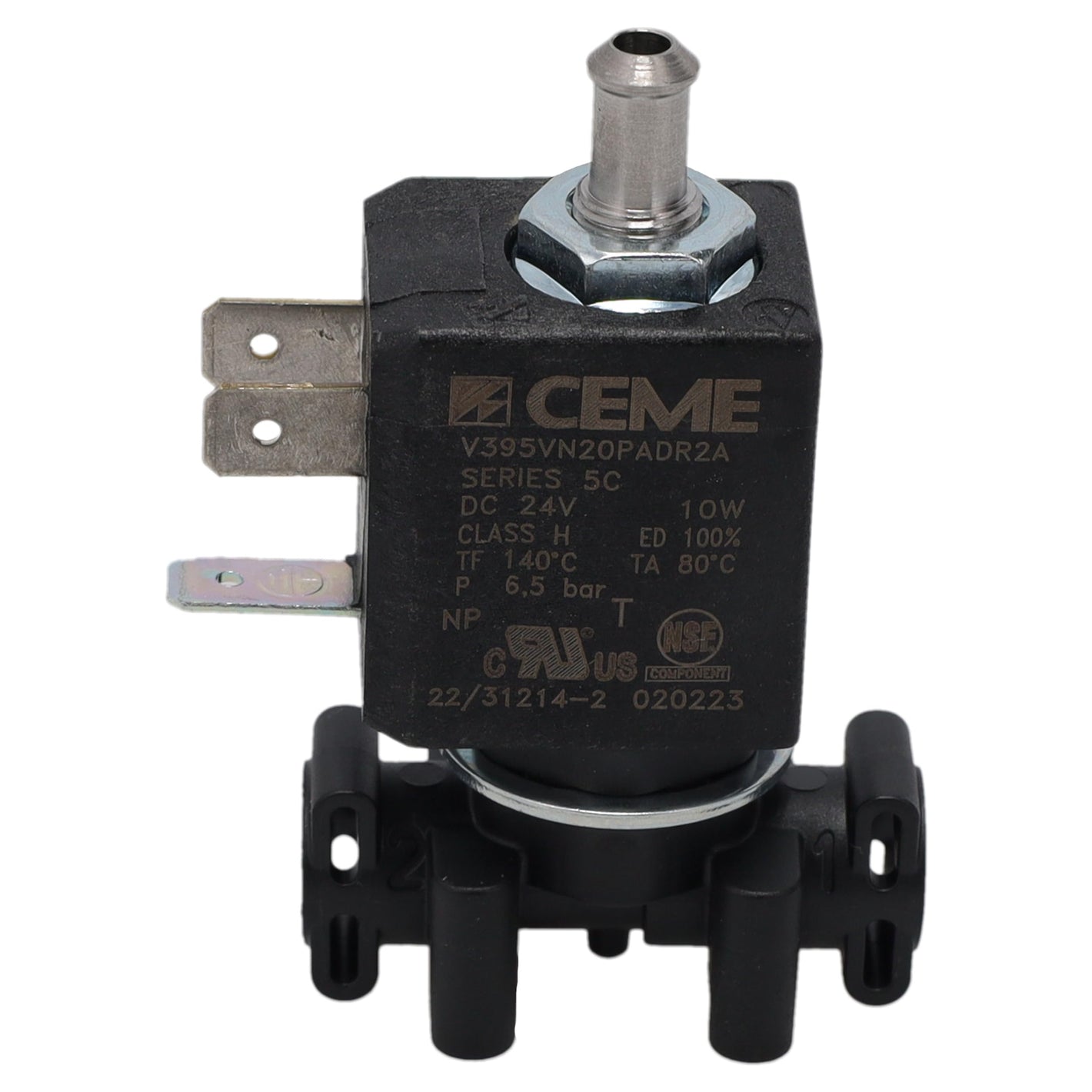 Saeco 3 way solenoid valve assembly (421945024531)