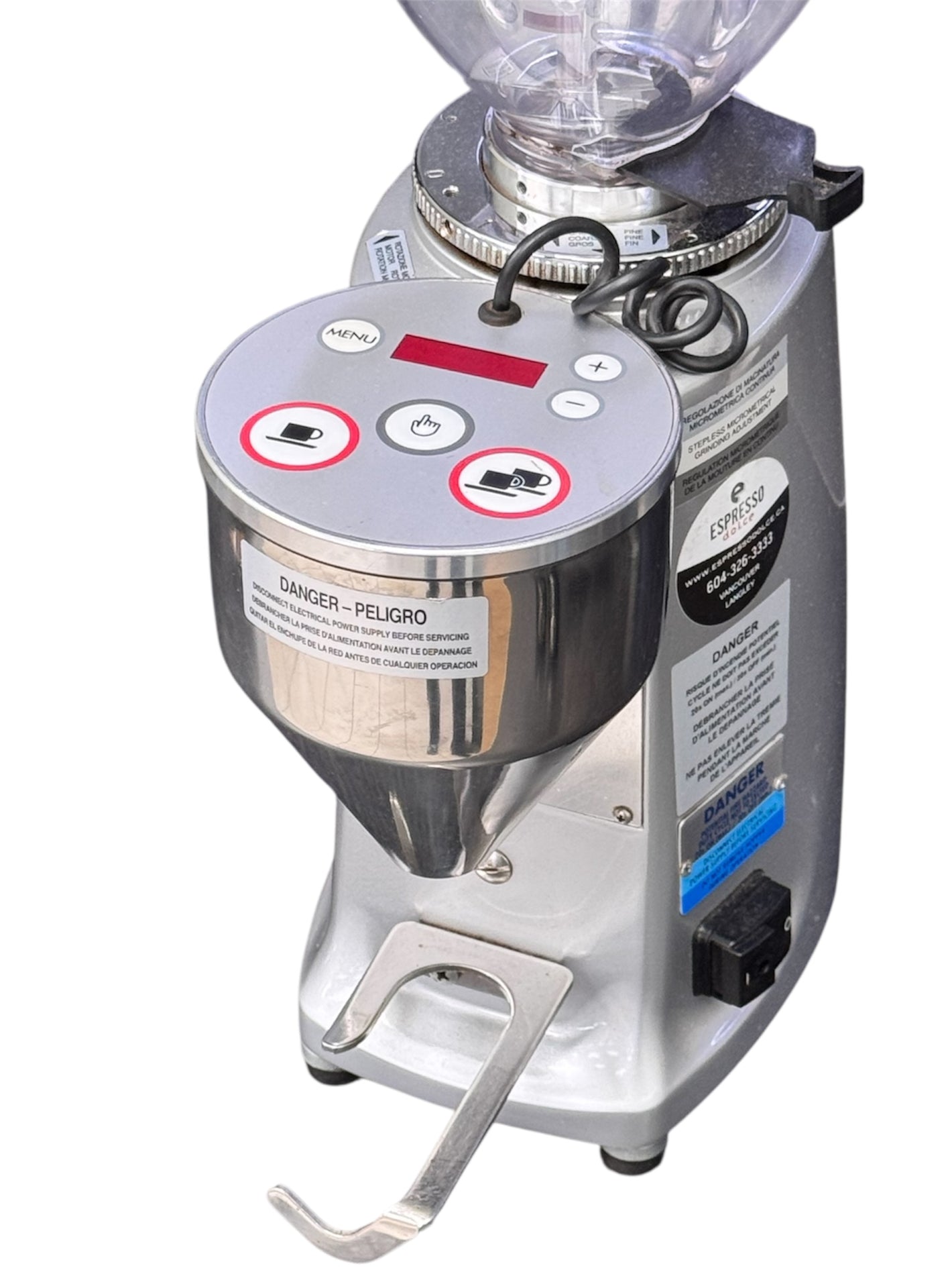 Used- Mazzer Luigi Electronic A