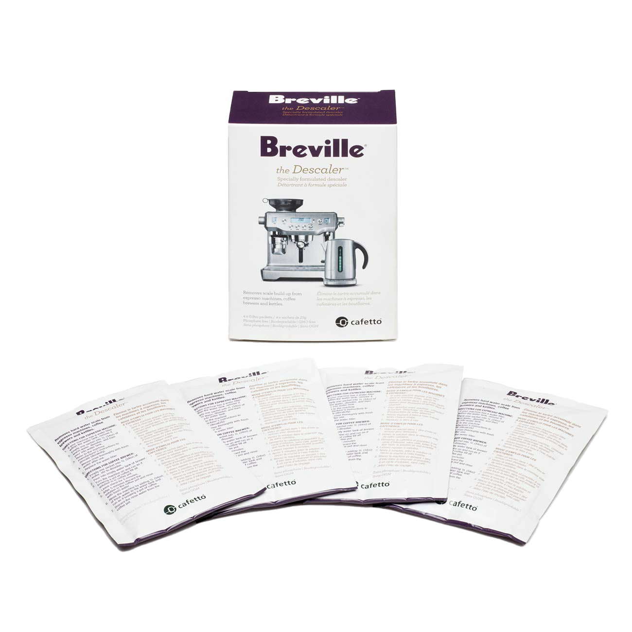 Breville Descaler 4 pk