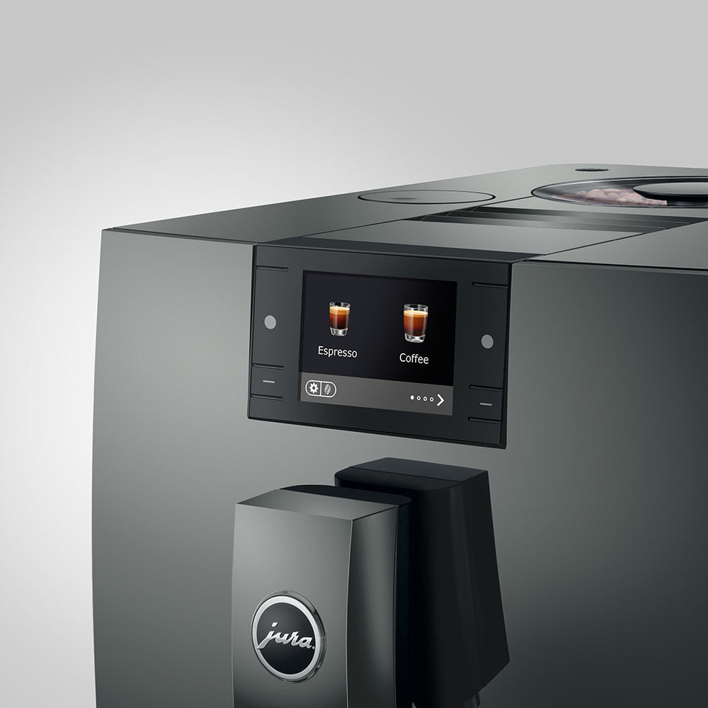 Grey JURA C9 shown from a premium side angle