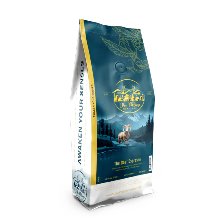 Organic Espresso 4 Coffee Beans 2 LB (Goat Espresso)