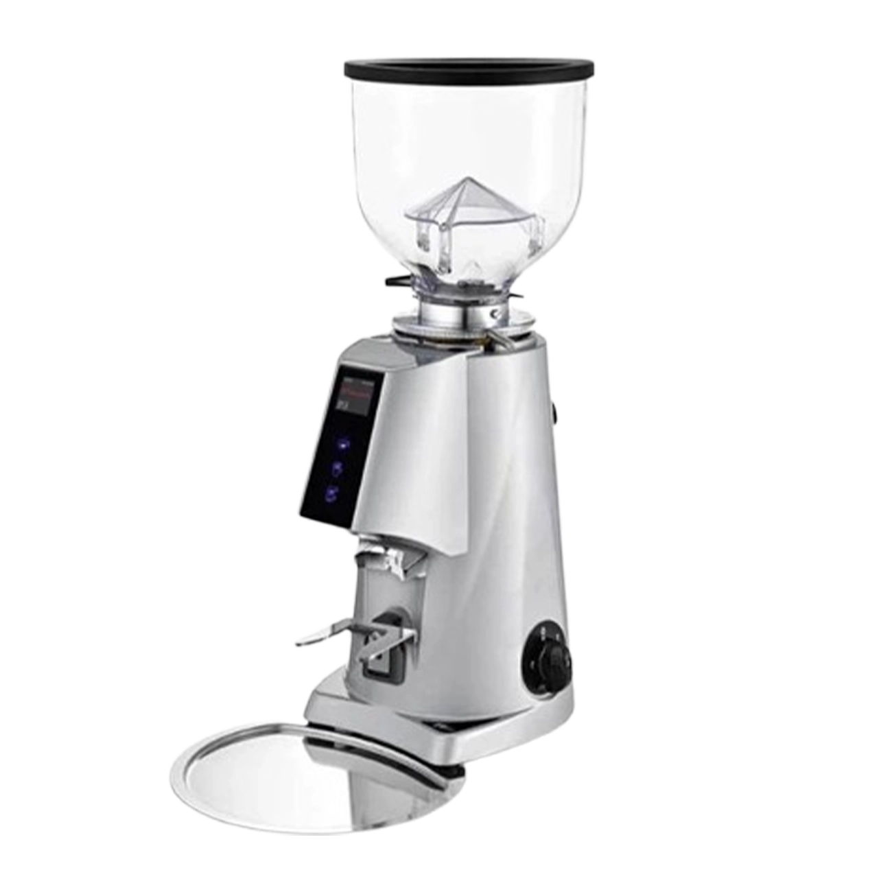 Fiorenzato F4 Nano V2 Electronic Espresso Burr Grinder - SILVER