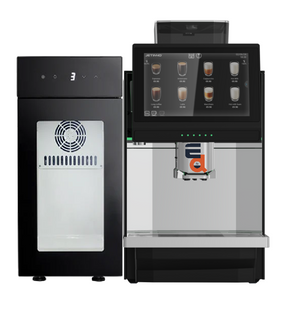 E.D. Barista Pro Fully Automatic Espresso Machine + Fridge