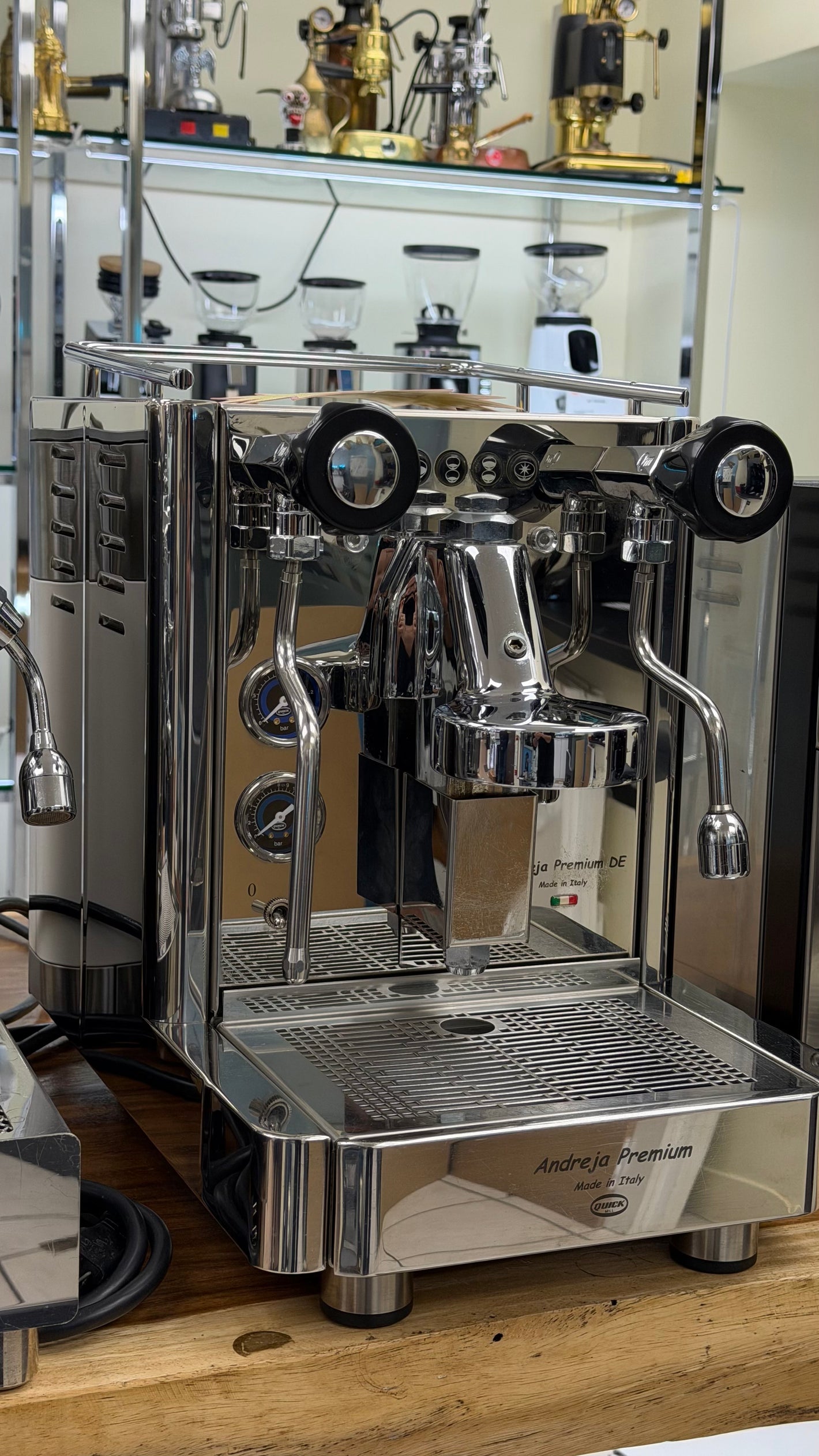 Used QuickMill Andreja Premium Volumetric Evo + 3 months Warranty