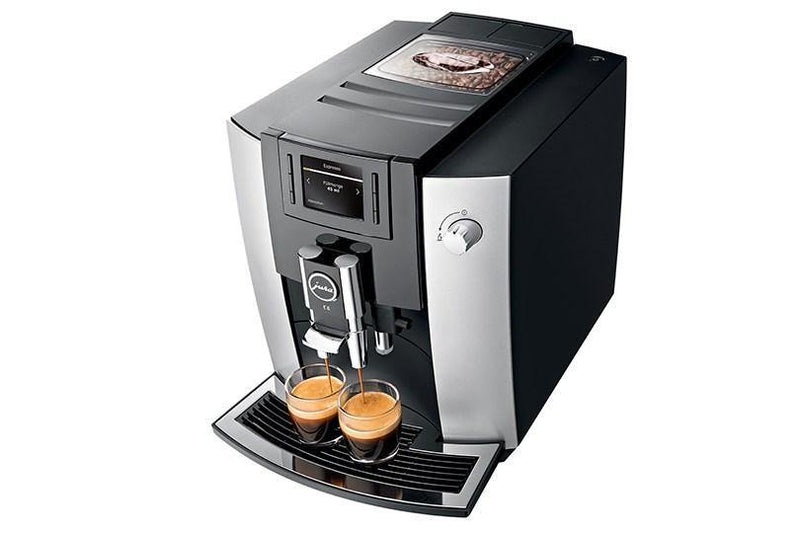 Jura Impressa E6 Platinum Super Automatic Coffee Machine - Espresso Dolce