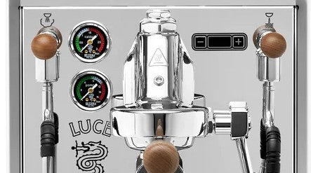 Bezzera Luce E61 group and wood portafilter