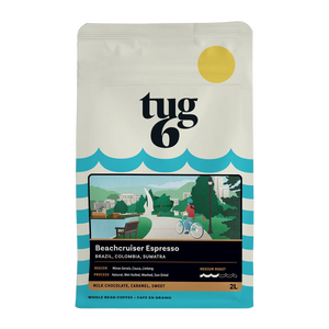 TUG6 Beachcruiser Espresso 2lb