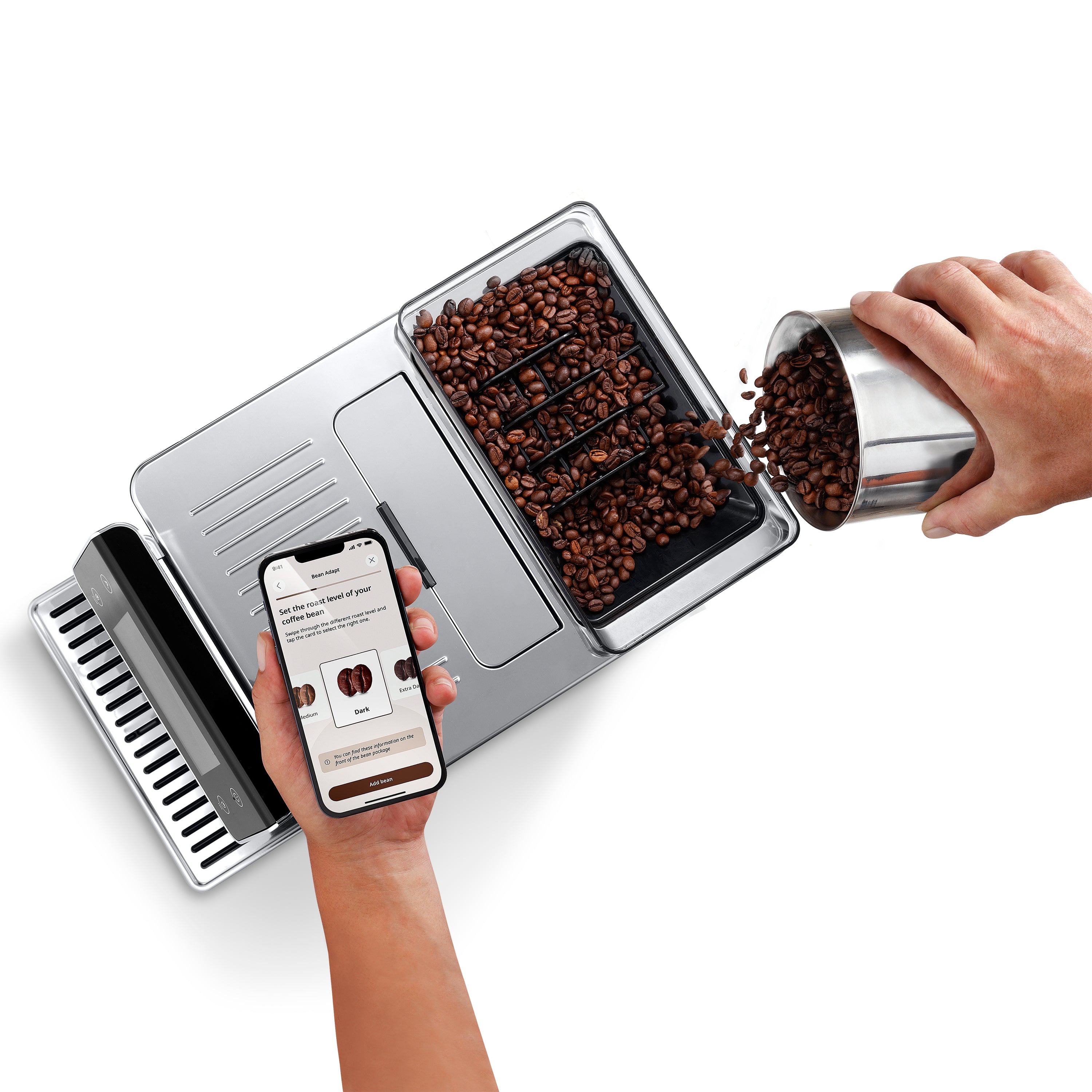 Delonghi PrimaDonna Aromatic Hot & Cold Drinks(ECAM63075TM)