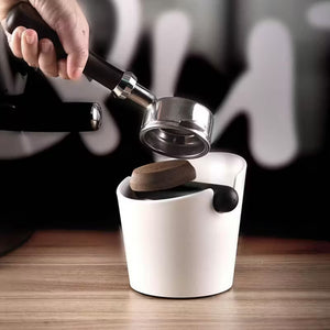 White Knoc Box with Rubberized knock bar