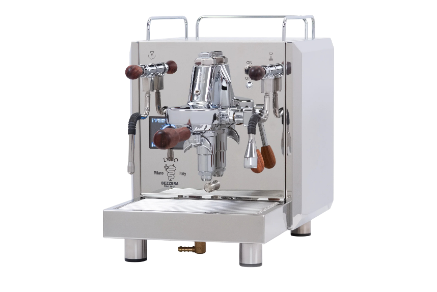 Bezzera Duo rear stainless-steel panel