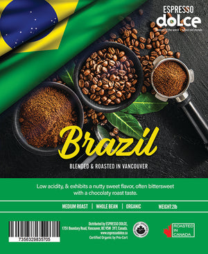 Beans: Brazil Coffee Beans 2 LB - In house