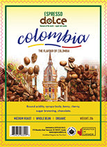 Organic Colombia Coffee Beans 2lb