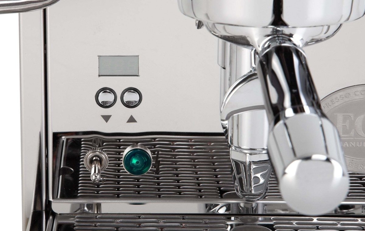 ECM Mechanika MAX premium stainless-steel construction