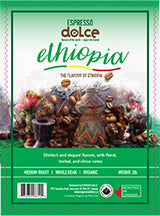 Organic Ethiopia Coffee Beans 2lb