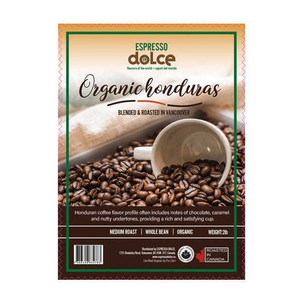Organic Honduras Coffee Beans 2lb