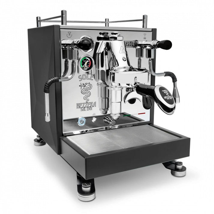Bezzera Sole PID espresso machine in stainless steel