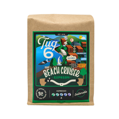 TUG6 Beachcruiser Espresso 2lb