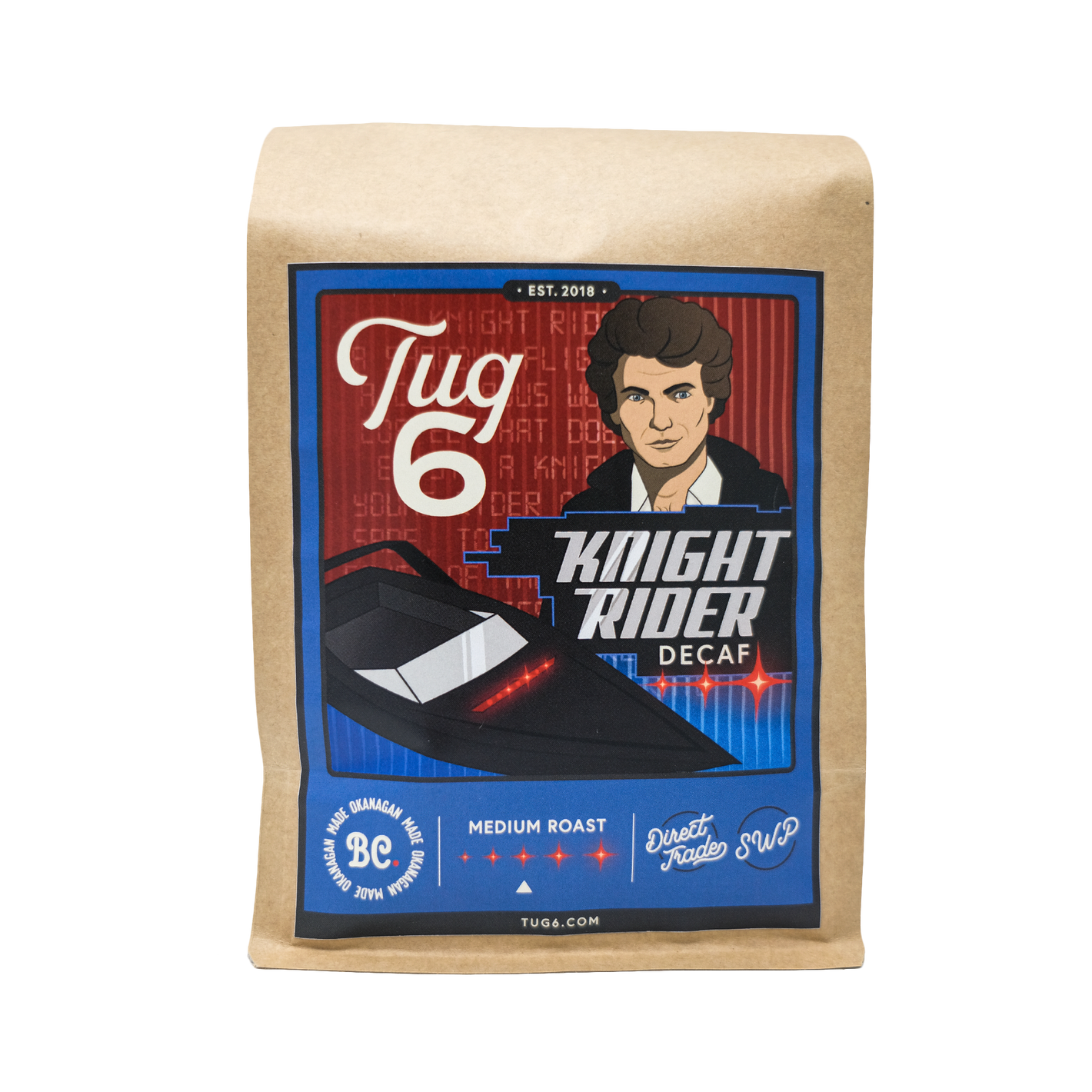 TUG6 Knight Rider SWP Decaf 2lb