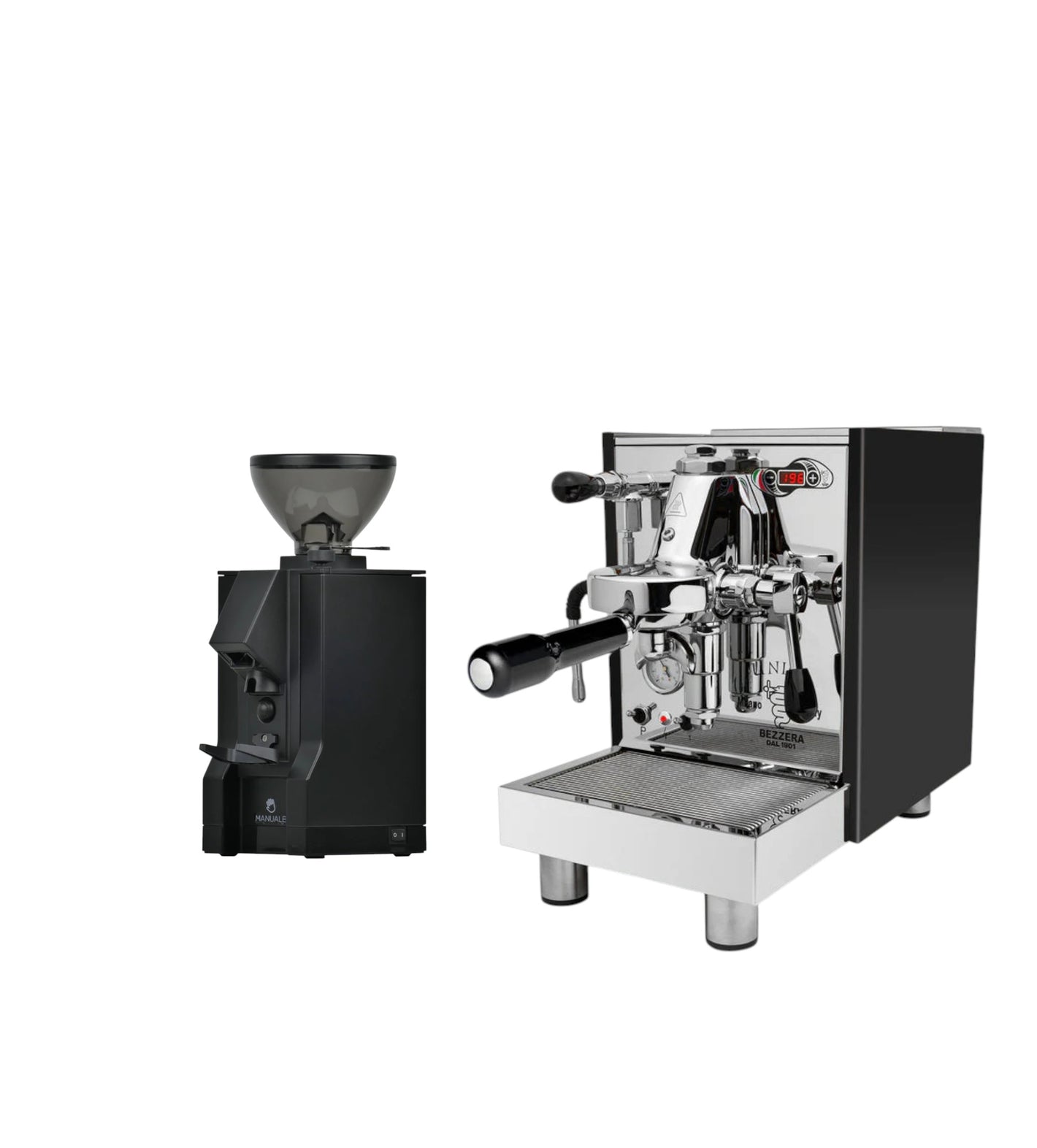 Bezzera UNICA PID Single Boiler Espresso Machine + FREE Eureka Manuale Grinder