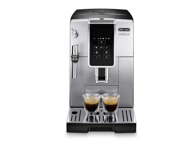 Delonghi Dinamica ECAM35025SB Automatic Coffee & Espresso Machine with Iced Coffee + Adjustable Milk Frother – Silver - Espresso Dolce