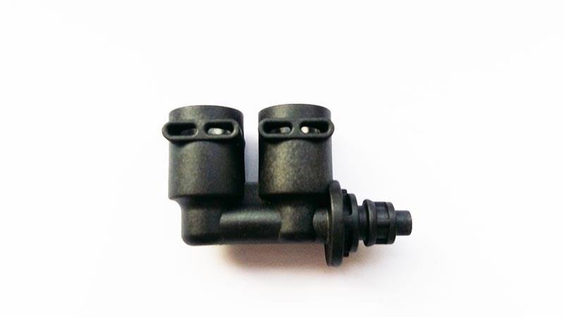 RIGHT ANGLE DOUBLE INLET CONNECTION 5313231191 - Espresso Dolce