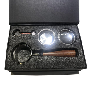 Full Portafilter Set w/Wooden Handle - Espresso Dolce