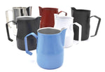 18 oz Coloured Milk Pitchers - Espresso Dolce