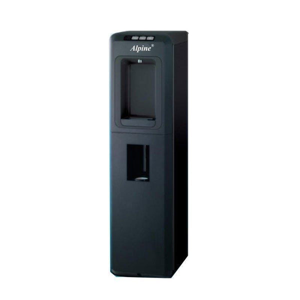 Alpine Coolers 3005 Aurora Carbonator Freestanding Hot-Cold Sparkling Water Dispenser - Espresso Dolce