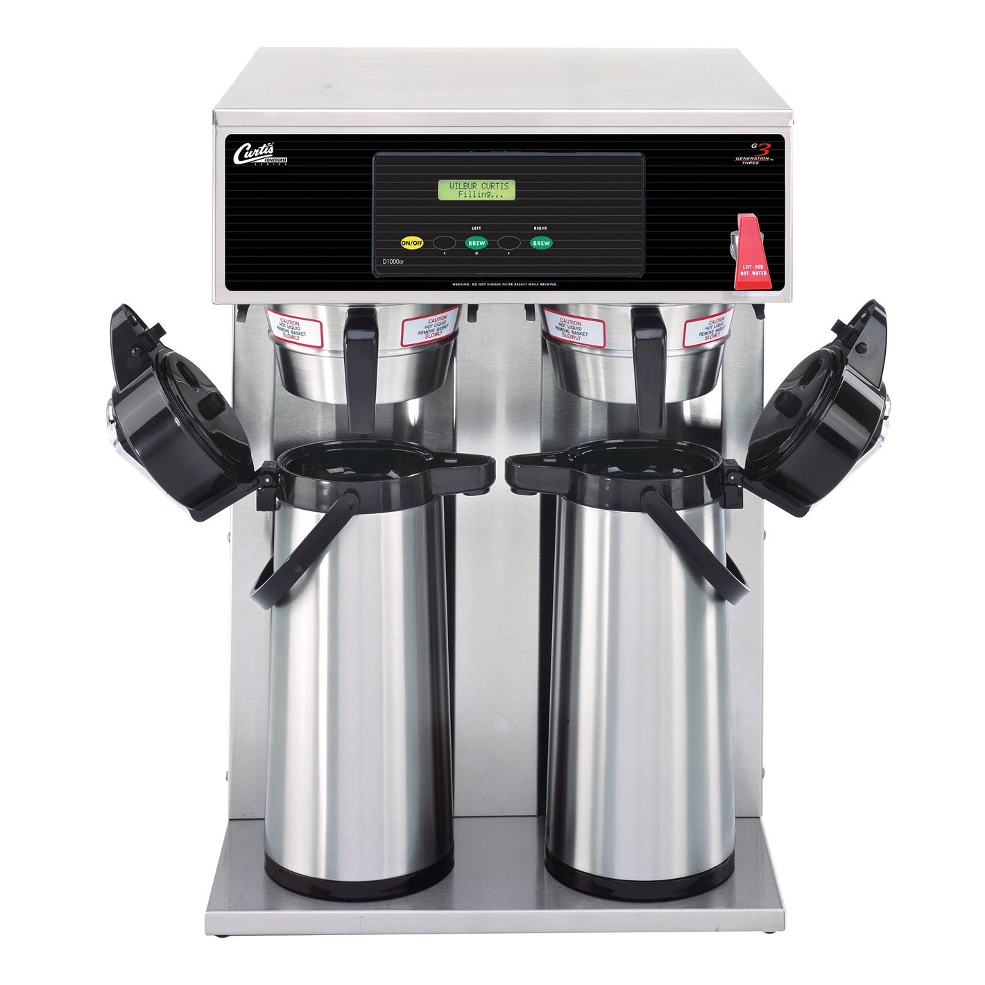 Buy Wilbur Curtis G3 Airpot Twin 2.2-2.5L 220V Commercial Dual Coffee Brewer