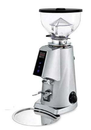 Fiorenzato F4 Nano V2 Electronic Espresso Burr Grinder - SILVER - Espresso Dolce