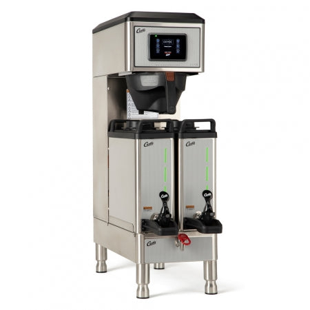 G4 GemX Narrow IntelliFresh Twin 1.5 Gallon Coffee Brewer with FreshTrac® Dispenser