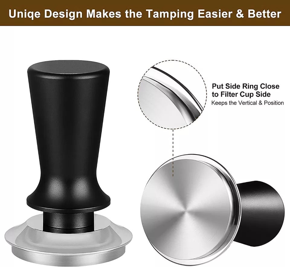 58mm Stainless Steel Tamper CALIBRATED)1