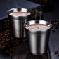 Double Wall Stainless Espresso Cup